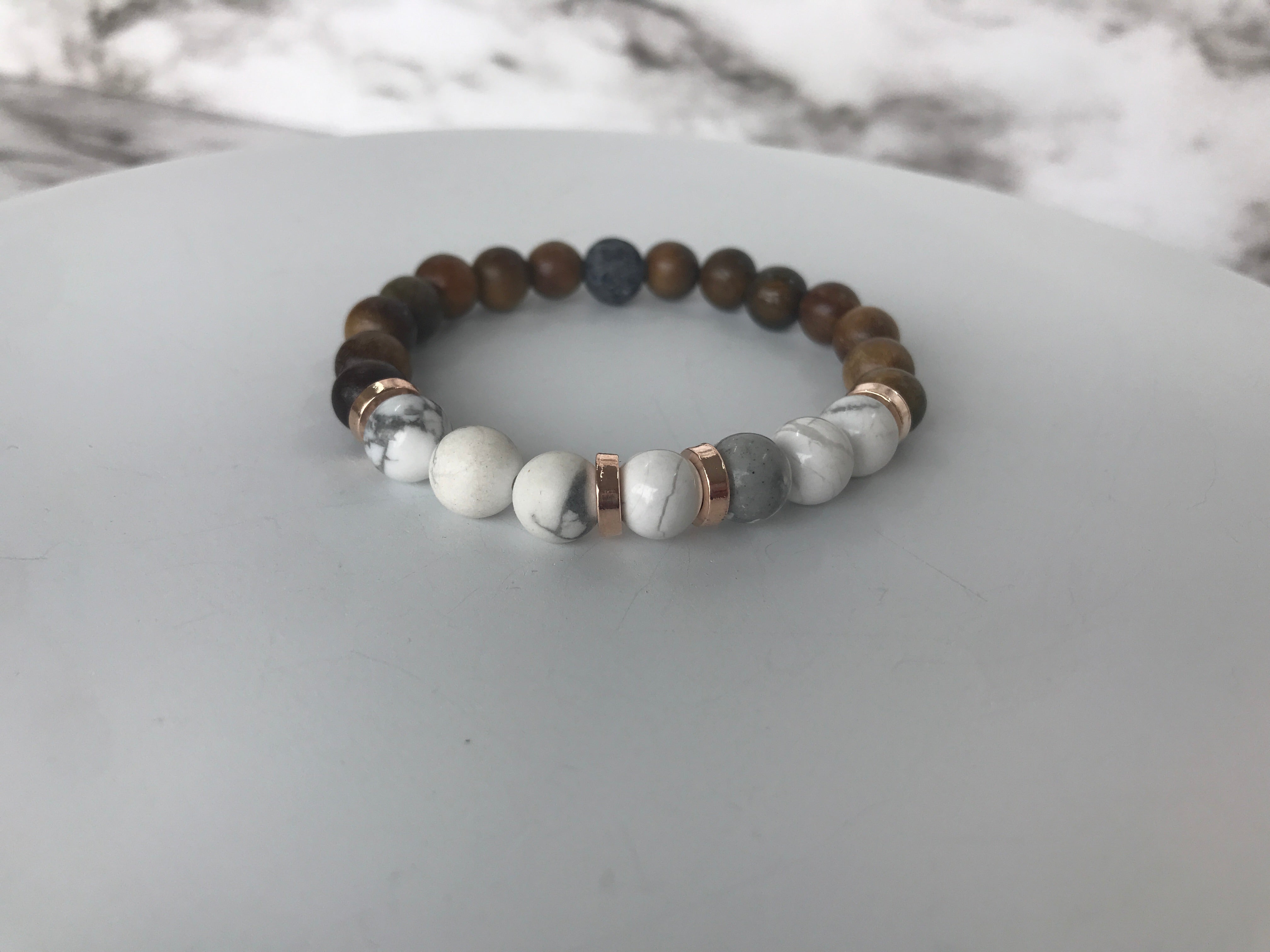 Howlite Bracelet | Spirit Connexions Gemstone Bracelets